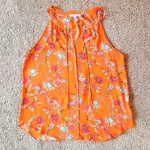 Rose & Olive Sleeveless Blouse